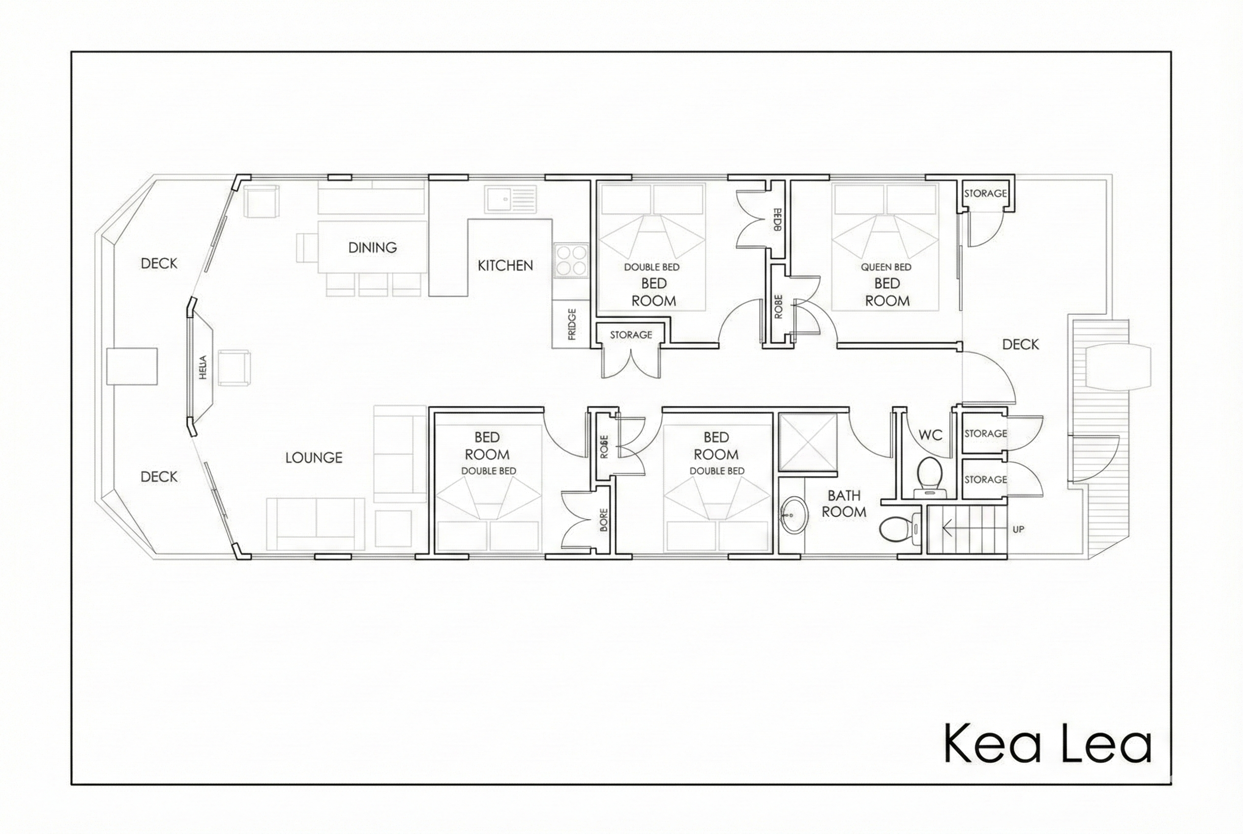 Kea Lea Floor Plan
